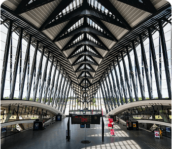 TGV station Lyon Saint