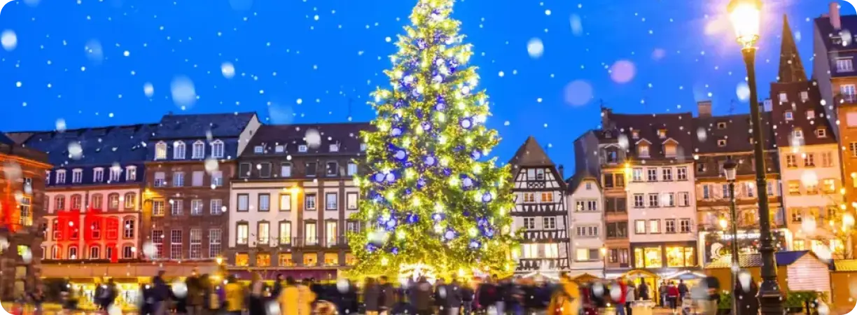 Christmas Destinations in France and The Best ways to get around them