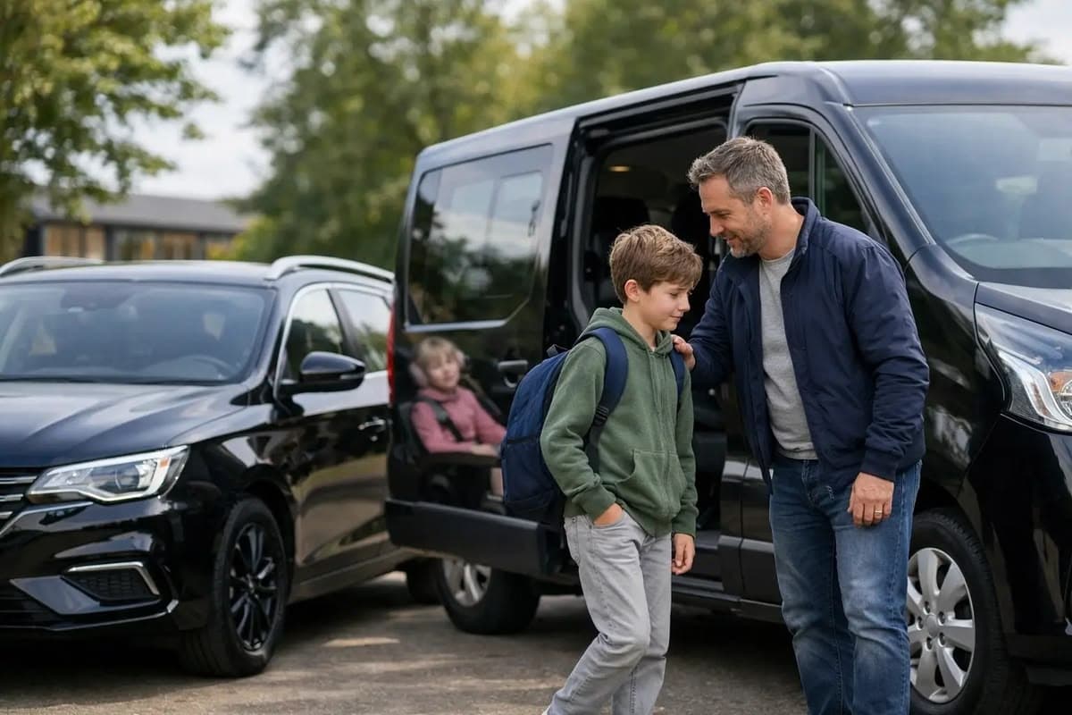 chauffeur taxi scolaire